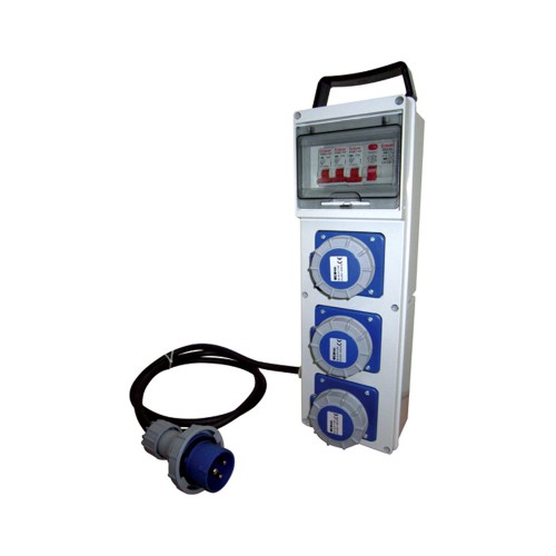 Quadro Distribuzione - Cavo 2m 3x2.5mm Spina 2P+T 230V IP65