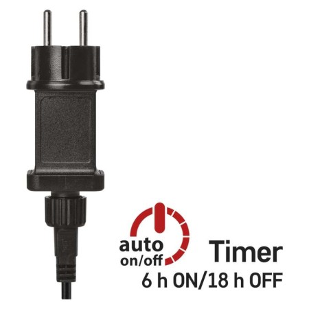 Catena Luminosa 120 LED RGB con Controller Programmi Timer 12m Interno Esterno | Emos D4AA03