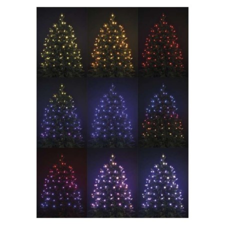 Catena Luminosa 120 LED RGB con Controller Programmi Timer 12m Interno Esterno | Emos D4AA03