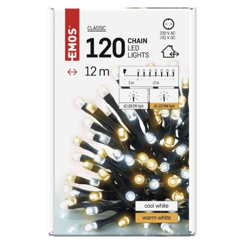 Catena Luminosa 120 LED Fissi 60... Catena Luminosa 120 LED Fissi 60...