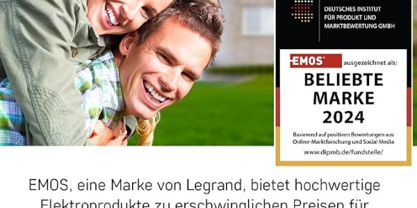 EMOS riceve il premio "Marchio Preferito 2024" in Germania