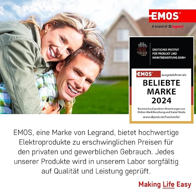 EMOS riceve il premio "Marchio Preferito 2024" in Germania